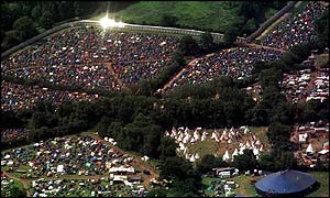 We were in the field on the top left and on the right of the path you can just make out.